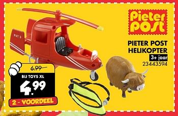 Aanbiedingen Pieter post helikopter - Pieter Post - Geldig van 05/11/2016 tot 20/11/2016 bij Toys XL