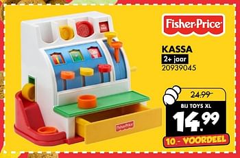 Aanbiedingen Kassa - Fisher-Price - Geldig van 05/11/2016 tot 20/11/2016 bij Toys XL