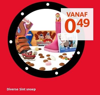 Aanbiedingen Diverse sint snoep - Huismerk - Etos - Geldig van 06/11/2016 tot 20/11/2016 bij Etos