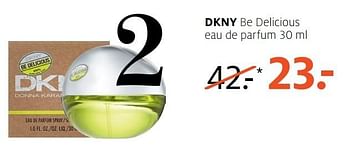 Aanbiedingen Dkny be delicious eau de parfum - DKNY - Geldig van 06/11/2016 tot 20/11/2016 bij Etos