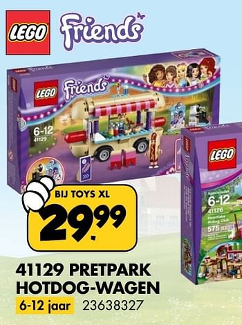 Aanbiedingen Pretpark hotdog-wagen - Lego - Geldig van 05/11/2016 tot 20/11/2016 bij Toys XL