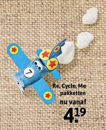 Aanbiedingen Re, cycle, me pakketten - Huismerk - Xenos - Geldig van 06/11/2016 tot 20/11/2016 bij Xenos