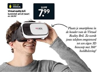 Aanbiedingen Virtual reality bril - Huismerk - Xenos - Geldig van 06/11/2016 tot 20/11/2016 bij Xenos