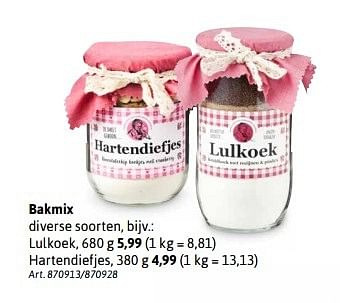 Aanbiedingen Bakmix lulkoek - Huismerk - Xenos - Geldig van 06/11/2016 tot 20/11/2016 bij Xenos
