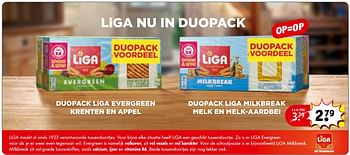Aanbiedingen Liga nu in duopack - Liga - Geldig van 08/11/2016 tot 20/11/2016 bij Kruidvat