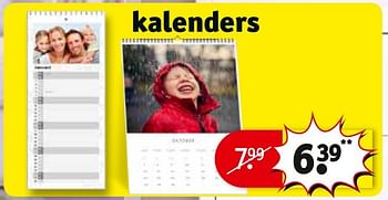 Aanbiedingen Kalenders - Huismerk - Kruidvat - Geldig van 08/11/2016 tot 20/11/2016 bij Kruidvat