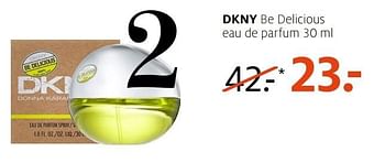Aanbiedingen Dkny be delicious eau de parfum 30 ml - DKNY - Geldig van 14/11/2016 tot 20/11/2016 bij Etos