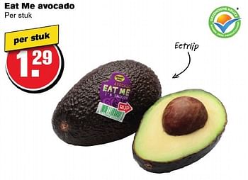 Aanbiedingen Eat me avocado - Eat Me - Geldig van 12/11/2016 tot 22/11/2016 bij Hoogvliet