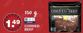 Aanbiedingen Corned beef - Huismerk - Aldi - Geldig van 16/11/2016 tot 20/11/2016 bij Aldi