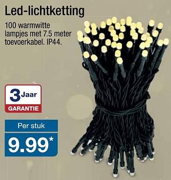 Aanbiedingen Led-lichtketting - Huismerk - Aldi - Geldig van 16/11/2016 tot 20/11/2016 bij Aldi