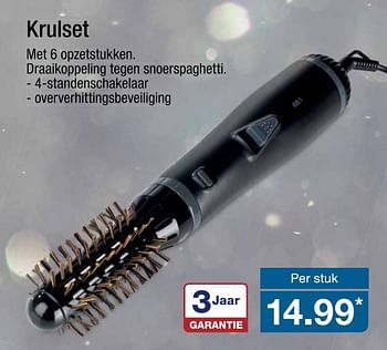 Aanbiedingen Krulset - Huismerk - Aldi - Geldig van 16/11/2016 tot 20/11/2016 bij Aldi