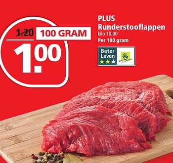 Aanbiedingen Plus runderstooflappen - Huismerk - Plus - Geldig van 20/11/2016 tot 26/11/2016 bij Plus