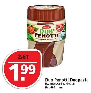 Aanbiedingen Duo penotti duopasta - Penotti - Geldig van 20/11/2016 tot 26/11/2016 bij Plus