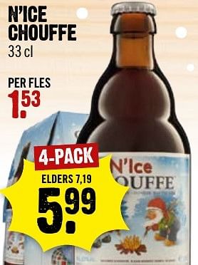 Aanbiedingen N`ice chouffe - La Chouffe - Geldig van 20/11/2016 tot 26/11/2016 bij Dirk III