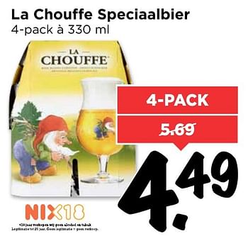 Aanbiedingen La chouffe speciaalbier - La Chouffe - Geldig van 20/11/2016 tot 26/11/2016 bij Vomar