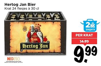 Aanbiedingen Hertog jan bier - Hertog - Geldig van 20/11/2016 tot 26/11/2016 bij Vomar