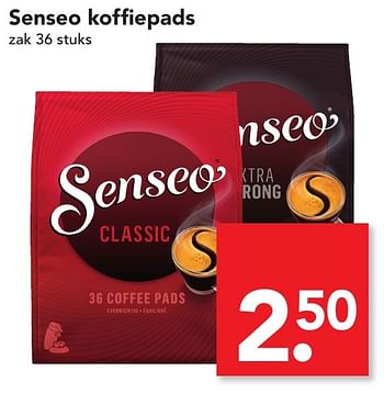 Aanbiedingen Senseo koffiepads - Douwe Egberts - Geldig van 20/11/2016 tot 26/11/2016 bij Deen Supermarkten