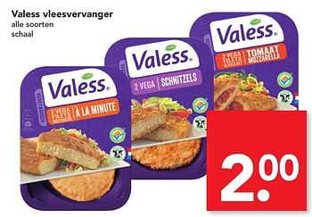 Aanbiedingen Valess vleesvervanger - Valess - Geldig van 20/11/2016 tot 26/11/2016 bij Deen Supermarkten