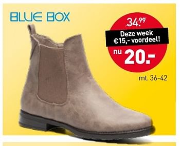 Aanbiedingen Schoenen - Blue-Box - Geldig van 13/11/2016 tot 27/11/2016 bij Scapino