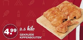 Aanbiedingen Gekruide kippenbouten - Huismerk - Aldi - Geldig van 20/11/2016 tot 27/11/2016 bij Aldi