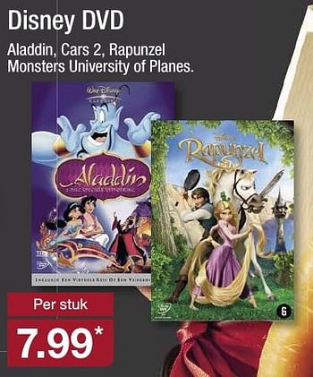 Aanbiedingen Disney dvd - Disney - Geldig van 20/11/2016 tot 27/11/2016 bij Aldi
