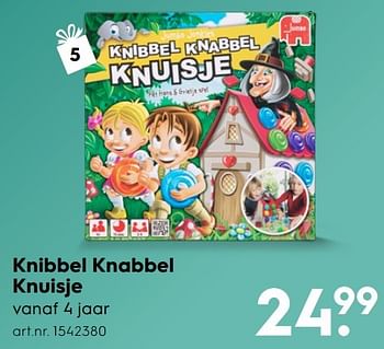 Aanbiedingen Knibbel knabbel knuisje - Jumbo - Geldig van 30/10/2016 tot 05/12/2016 bij Blokker