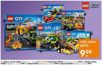 Aanbiedingen Brandweer 60106 - Lego - Geldig van 30/10/2016 tot 05/12/2016 bij Blokker