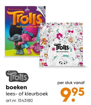 Aanbiedingen Boeken lees- of kleurboek - Dreamworks - Geldig van 30/10/2016 tot 05/12/2016 bij Blokker