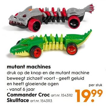 Aanbiedingen Mutant machines - Huismerk - Blokker - Geldig van 30/10/2016 tot 05/12/2016 bij Blokker