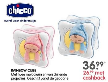 Aanbiedingen Rainbow cube - Chicco - Geldig van 13/11/2016 tot 27/11/2016 bij Prenatal
