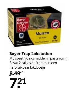 Aanbiedingen Bayer frap lokstation - Bayer - Geldig van 13/11/2016 tot 27/11/2016 bij Boerenbond