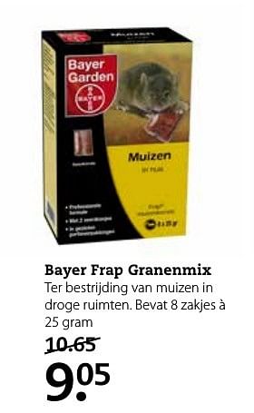 Aanbiedingen Bayer frap granenmix - Bayer - Geldig van 13/11/2016 tot 27/11/2016 bij Boerenbond