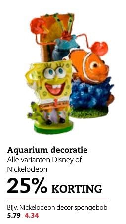 Aanbiedingen Nickelodeon decor spongebob - Huismerk- Boerenbond - Geldig van 13/11/2016 tot 27/11/2016 bij Boerenbond