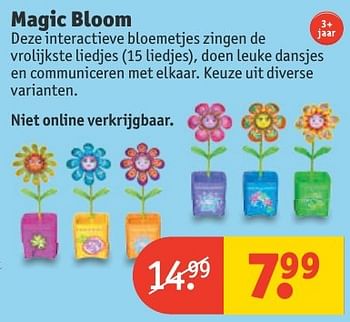 Aanbiedingen Magic bloom - Magic Blooms - Geldig van 20/11/2016 tot 27/11/2016 bij Kruidvat