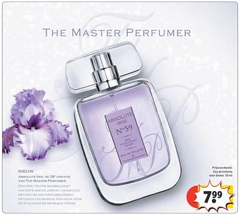 Aanbiedingen The master perfumer absolute iris - The Master Perfumer - Geldig van 20/11/2016 tot 27/11/2016 bij Kruidvat