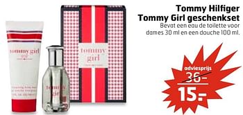 Aanbiedingen Tommy hilfiger tommy girl geschenkset - Tommy Hilfiger - Geldig van 20/11/2016 tot 27/11/2016 bij Trekpleister