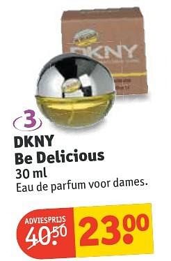 Aanbiedingen Dkny be delicious - DKNY - Geldig van 20/11/2016 tot 27/11/2016 bij Kruidvat