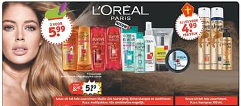 Aanbiedingen Elvive shampoo extraordinary oil - L'Oreal Paris - Geldig van 20/11/2016 tot 27/11/2016 bij Kruidvat