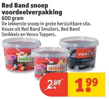 Aanbiedingen Red band snoep voordeelverpakking - Red band - Geldig van 20/11/2016 tot 27/11/2016 bij Kruidvat