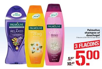 Aanbiedingen Palmolive shampoo of douchegel - Palmolive - Geldig van 21/11/2016 tot 27/11/2016 bij Coop