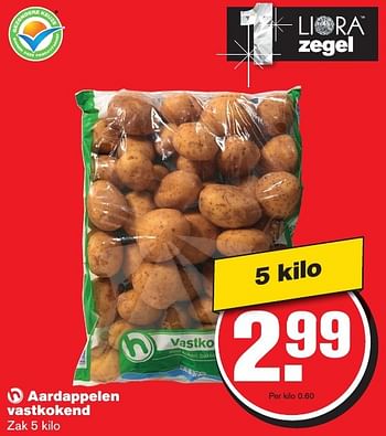 Aanbiedingen Aardappelen vastkokend - Huismerk - Hoogvliet - Geldig van 23/11/2016 tot 29/11/2016 bij Hoogvliet