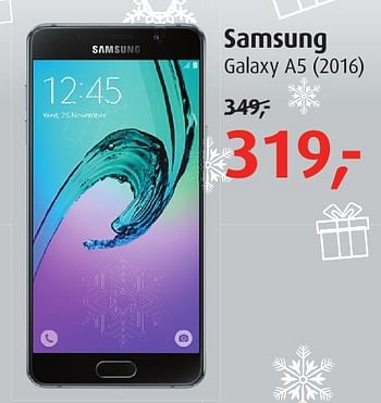 Aanbiedingen Samsung galaxy a5 (2016) - Samsung - Geldig van 11/11/2016 tot 04/12/2016 bij Belcompany