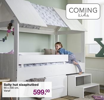 Aanbiedingen Salty hut slaaphutbed - Coming Kids - Geldig van 11/11/2016 tot 04/12/2016 bij Baby & Tiener Megastore