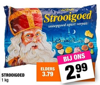 Aanbiedingen Strooigoed - Van Delft - Geldig van 21/11/2016 tot 04/12/2016 bij Big Bazar