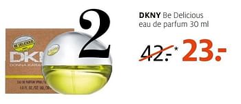 Aanbiedingen Dkny be delicious eau de parfum 30 ml - DKNY - Geldig van 21/11/2016 tot 04/12/2016 bij Etos
