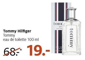 Aanbiedingen Tommy hilfiger tommy eau de toilette 100 ml - Tommy Hilfiger - Geldig van 28/11/2016 tot 04/12/2016 bij Etos