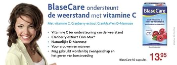 Aanbiedingen Blasecare vitamine c - BlaseCare - Geldig van 28/11/2016 tot 04/12/2016 bij Etos