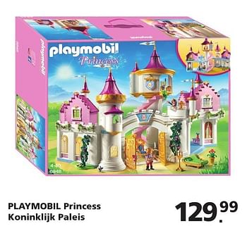 Aanbiedingen Playmobil princess koninklijk paleis - Playmobil - Geldig van 22/10/2016 tot 06/12/2016 bij Intertoys