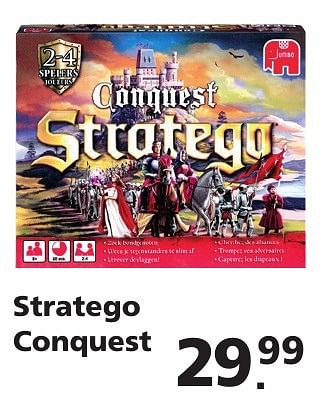 Aanbiedingen Stratego conquest - Jumbo - Geldig van 22/10/2016 tot 06/12/2016 bij Intertoys