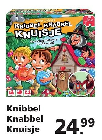 Aanbiedingen Knibbel knabbel knuisje - Jumbo - Geldig van 22/10/2016 tot 06/12/2016 bij Intertoys